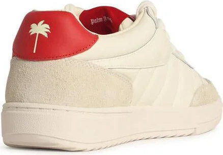 Palm Angels 'Palm' White Leather Sneakers - Image 3