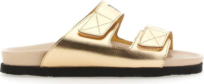 Palm Angels Sandal With Logo