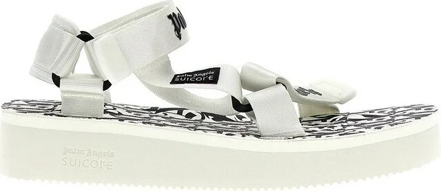 Palm Angels X Suicoke Depa Logo Printed Sandals