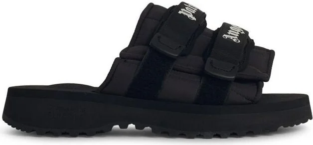 Palm Angels X Suicoke Logo Printed Slides