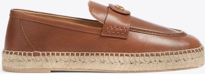 Palm Avenue Calf Leather Espadrilles