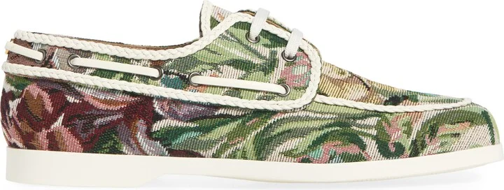 Palm Avenue Jacquard Boat Shoe - Image 3