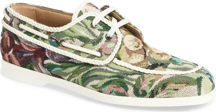 Palm Avenue Jacquard Boat Shoe