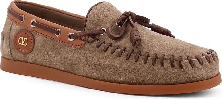 Palm Avenue Suede And Leather Loafers - Image 2