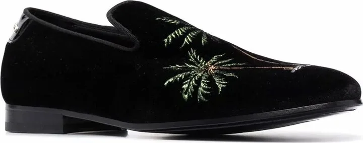 Palm embroidered loafers - Image 2