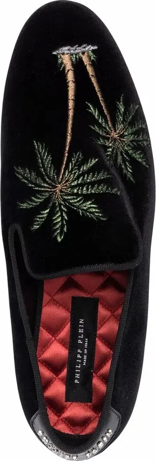 Palm embroidered loafers - Image 4