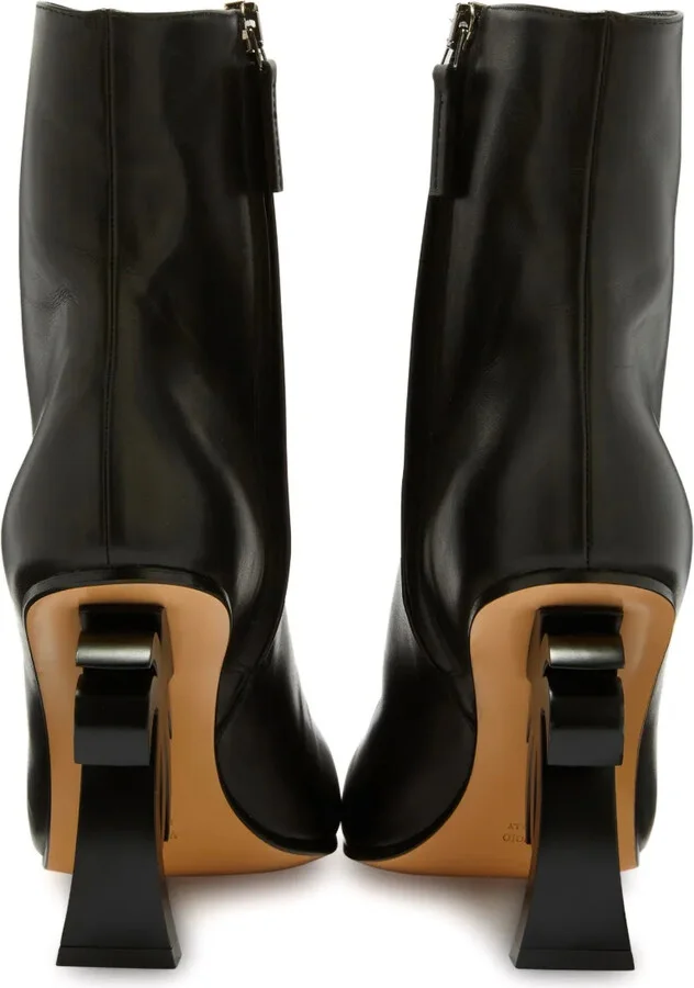 Palm-heel 95mm ankle boots - Image 3