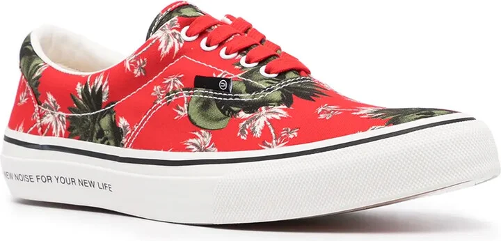 Palm Tree-Print Sneakers - Image 2