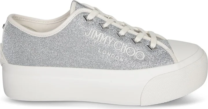 Palma Maxi Glitter Silver Sneakers