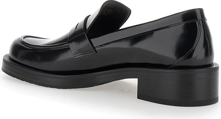 'palmer' Black Slip-on Loafers In Patent Leather Woman - Image 3