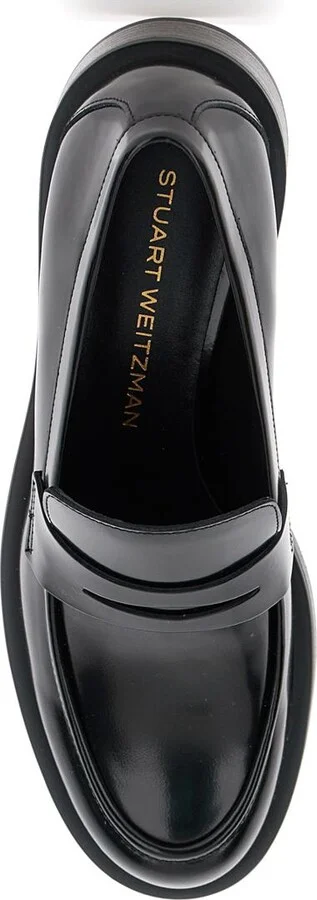 'Palmer' Black Slip-On Loafers In Patent Leather Woman - Image 4