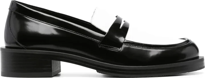 Palmer Bold patent-leather loafers