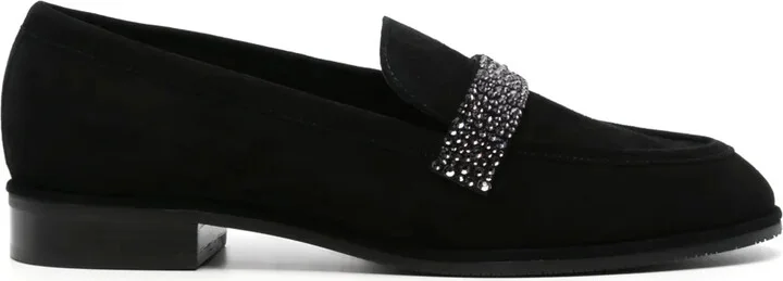 Palmer Sleek Royale suede loafers