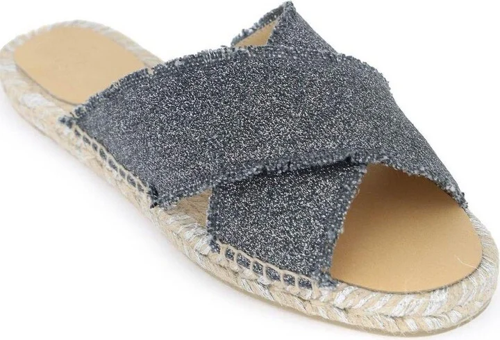Palmera Crossover Strap Flat Sandals - Image 2