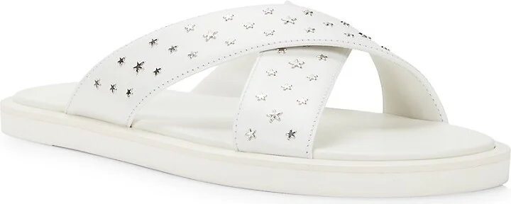 Palmo Star Studded Leather Sandals - Image 2