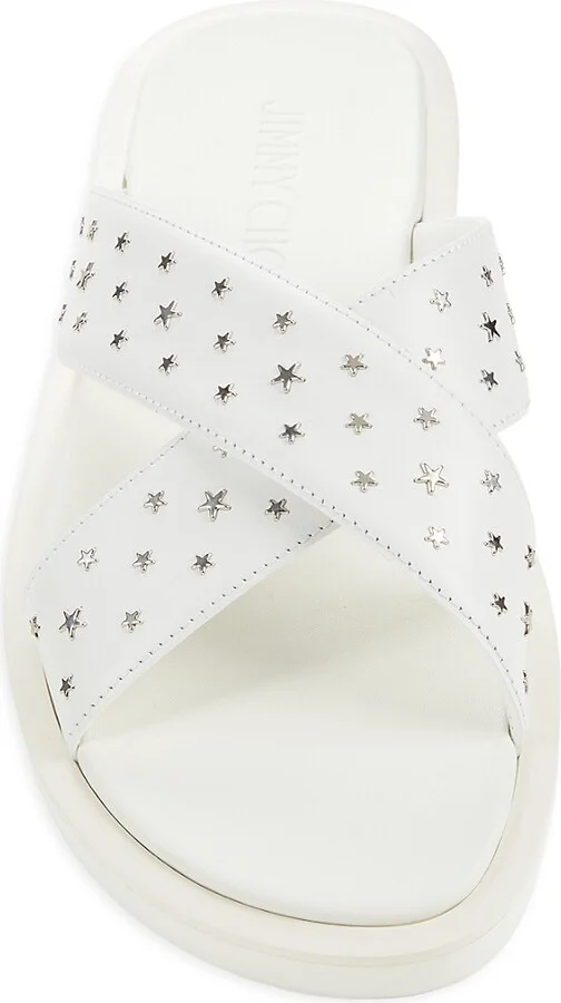 Palmo Star Studded Leather Sandals - Image 5