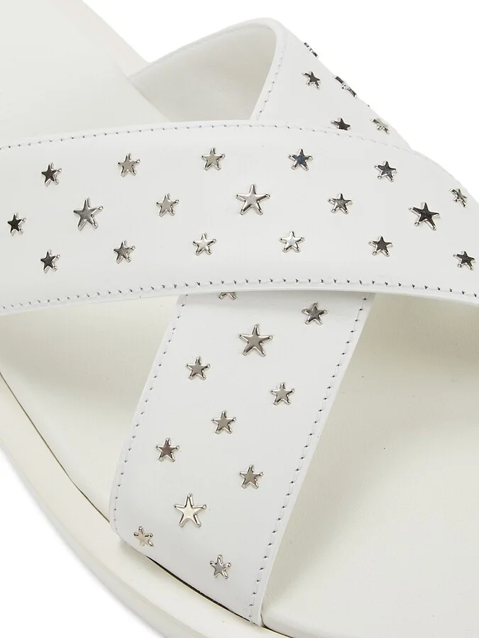 Palmo Star Studded Leather Sandals - Image 6