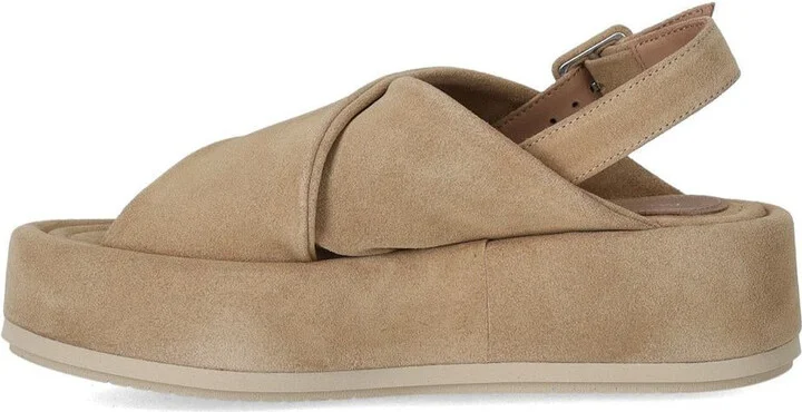 Paloma Barceló Basima Beige Platform Sandal - Image 3