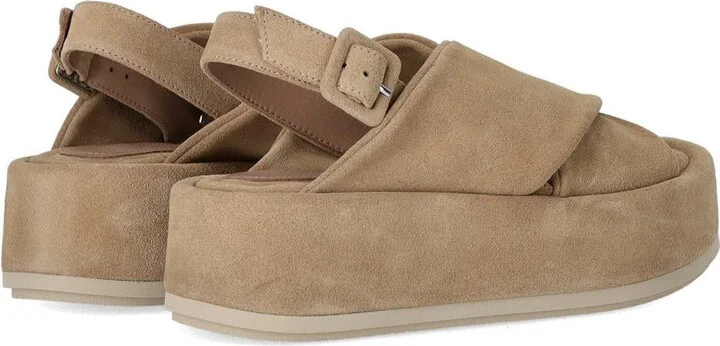 Paloma Barceló Basima Beige Platform Sandal - Image 4