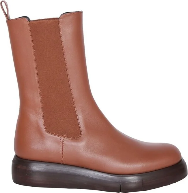 Paloma Barceló Jack Round-Toe Slip-On Boots