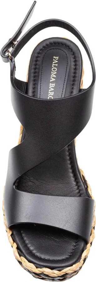 Paloma Barceló Leather Sandal - Image 2