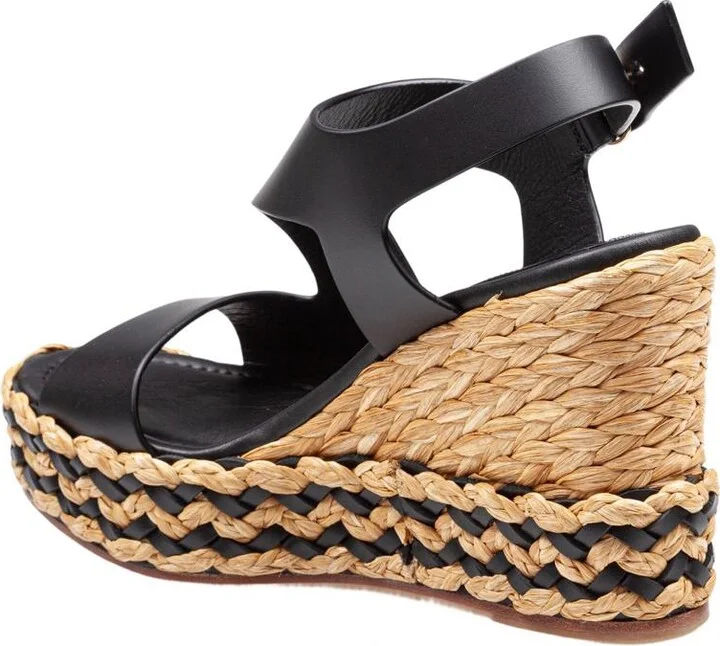 Paloma Barceló Leather Sandal - Image 3