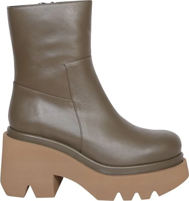Paloma Barceló Leonor Round Toe Ankle Boots