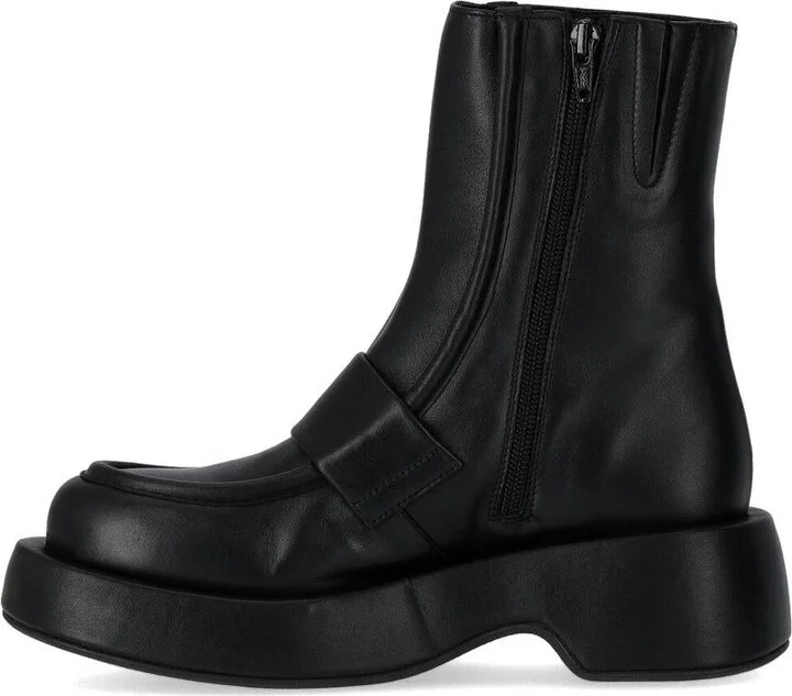 Paloma Barceló Mika Black Combat Boot - Image 3