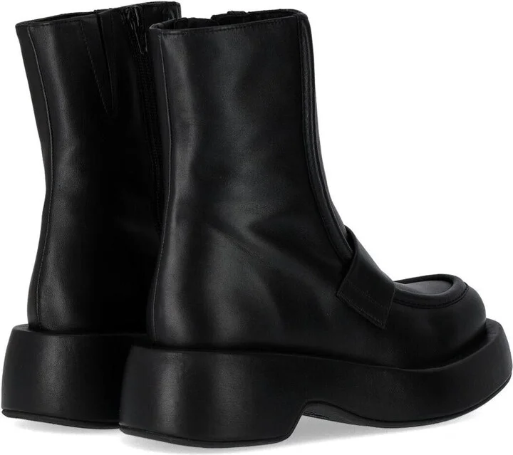 Paloma Barceló Mika Black Combat Boot - Image 4