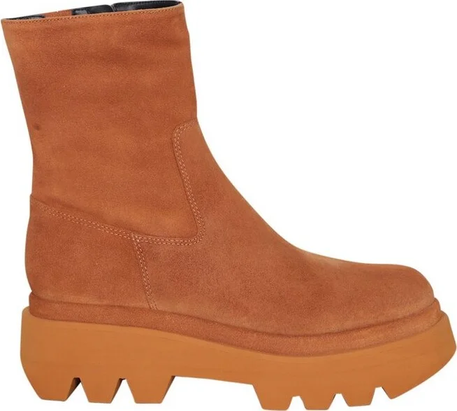 Paloma Barceló Osian Round-Toe Zipped Boots