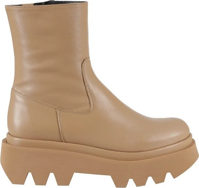 Paloma Barceló Osian Round-Toe Zipped Boots