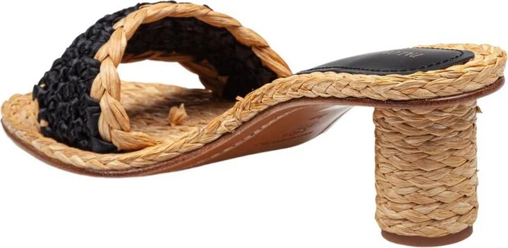 Paloma Barceló Raffia Sandal - Image 3