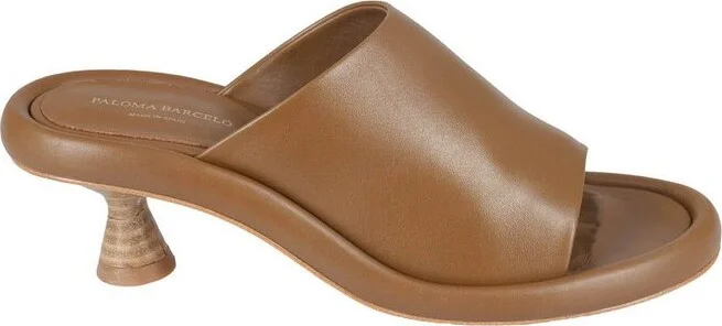 Paloma Barceló Sculpted Heel Sandals