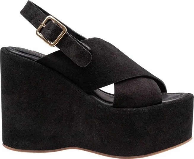Paloma Barceló Sophie Crossover Strap Sandals