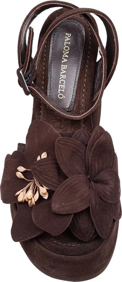 Paloma Barceló Suede Sandal - Image 2