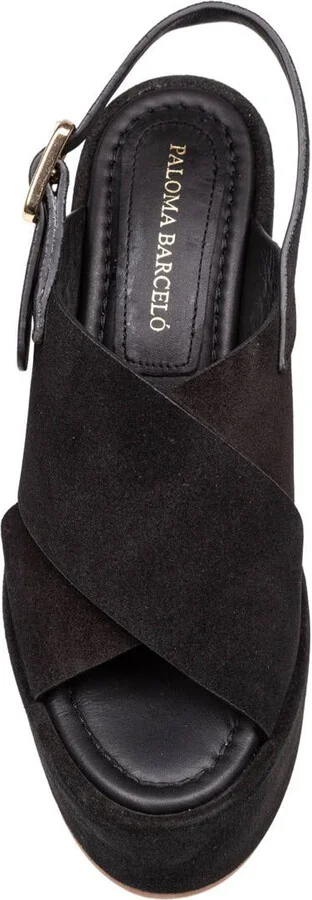 Paloma Barceló Suede Sandal - Image 2