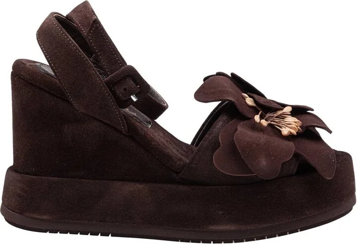 Paloma Barceló Suede Sandal
