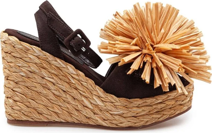 Paloma Barceló Suede Sandal