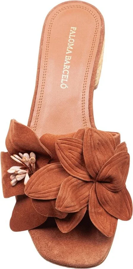 Paloma Barceló Suede Slipper - Image 2