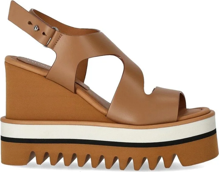 Paloma Barceló Zarine Camel Wedge Sandal