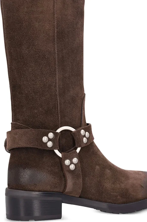 Paloma buckle-detail studded boots - Image 4