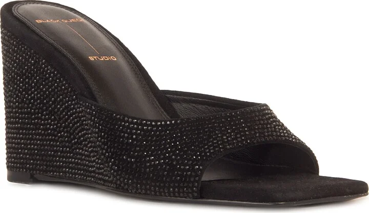 Paloma Crystal Wedge Sandal