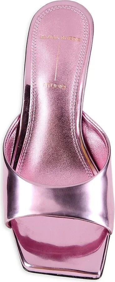 Paloma Leather Wedge Heel Sandals - Image 5