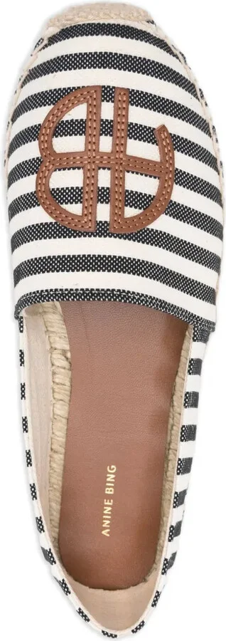 Paloma striped logo espadrilles - Image 4