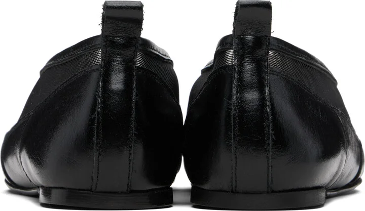 Paloma Wool Black Pili Mesh Ballerina Flats - Image 2