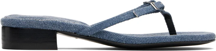 Paloma Wool Blue Mica Sandals