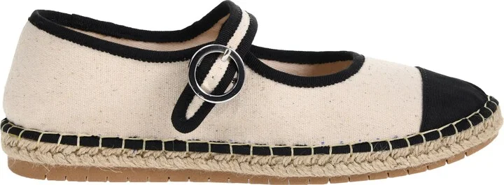 Palomaa Espadrille Mary Jane Cap Toe Flat - Image 2