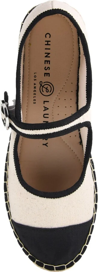 Palomaa Espadrille Mary Jane Cap Toe Flat - Image 3