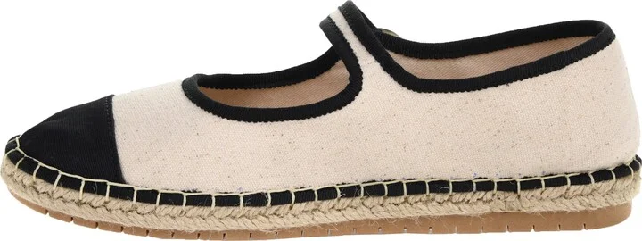 Palomaa Espadrille Mary Jane Cap Toe Flat - Image 5