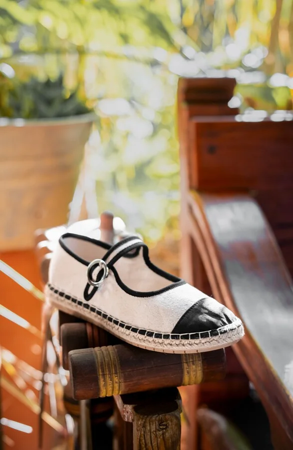 Palomaa Espadrille Mary Jane Cap Toe Flat - Image 6